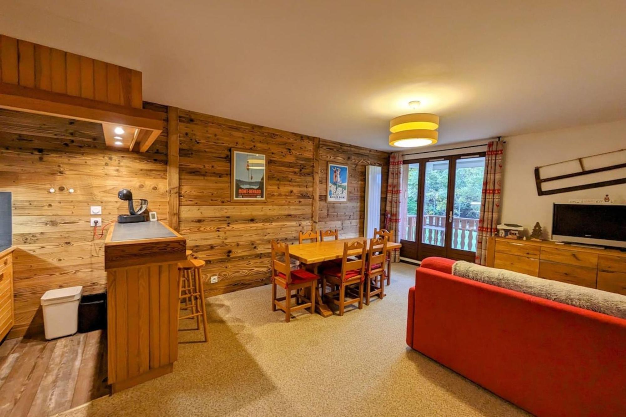 Superbe Appartement Au Pied Des Pistes -Le Chamois Les Deserts  Bagian luar foto