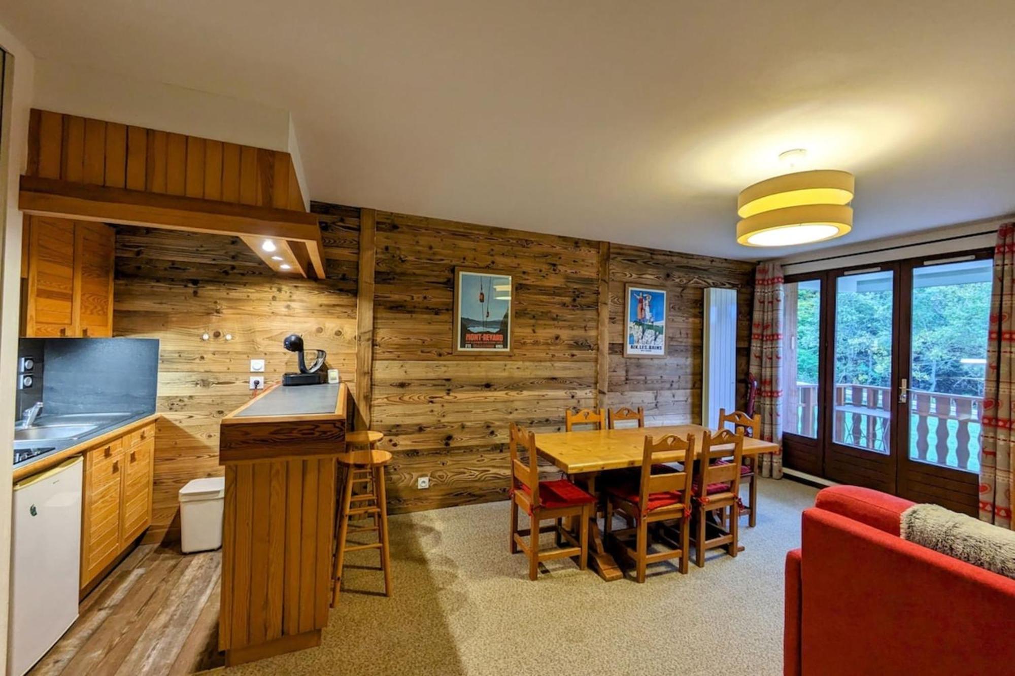 Superbe Appartement Au Pied Des Pistes -Le Chamois Les Deserts  Bagian luar foto